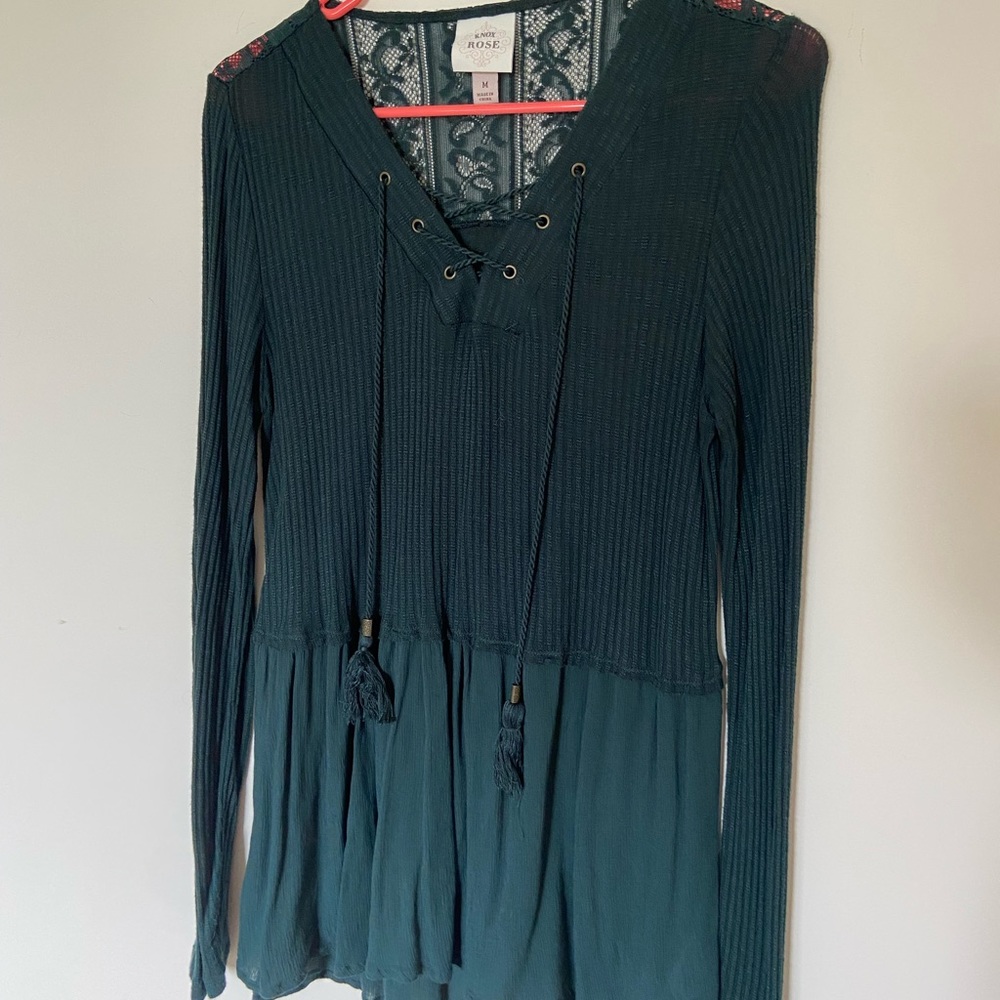 green long sleeve